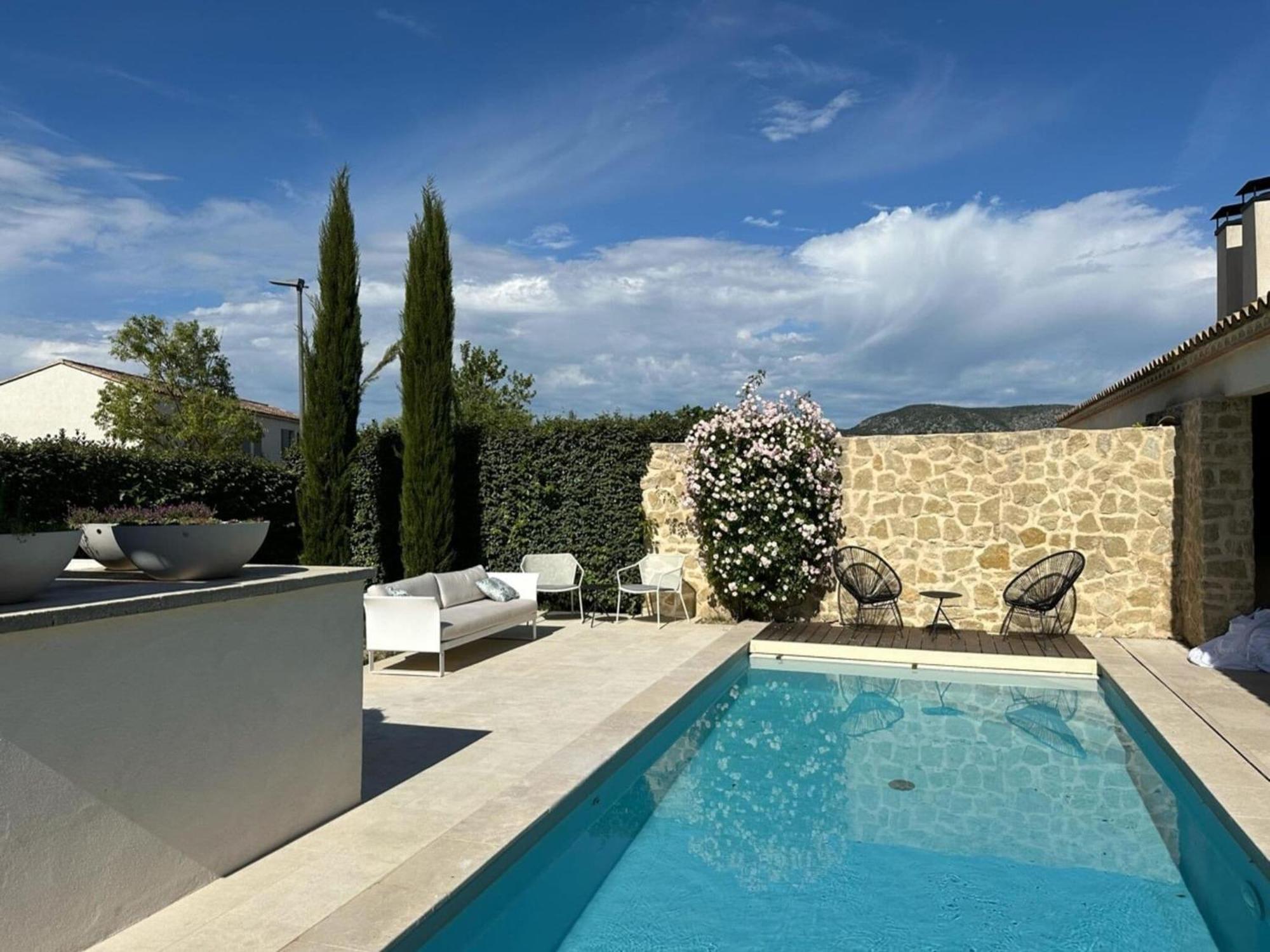 Modern Villa With Private Pool In Malauc N Malaucène Esterno foto