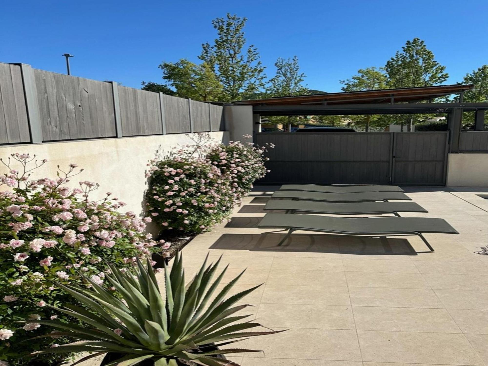 Modern Villa With Private Pool In Malauc N Malaucène Esterno foto